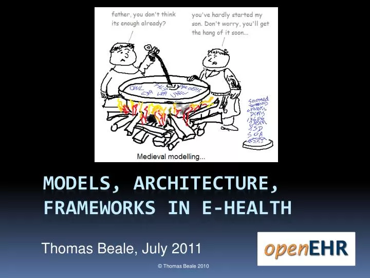 models architecture frameworks in e health