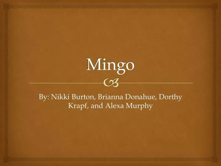 mingo