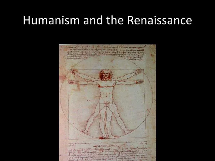 humanism and the renaissance