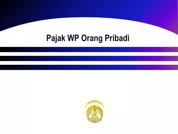 p ajak wp orang pribadi