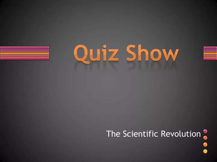 quiz show