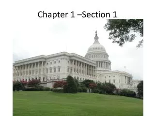 chapter 1 section 1