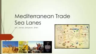 Mediterranean Trade Sea Lanes