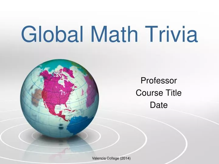 global math trivia