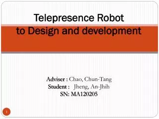 Telepresence Robot to Design and development