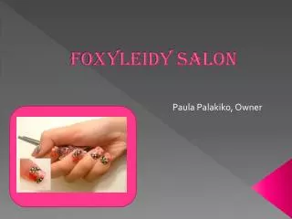 Foxyleidy Salon