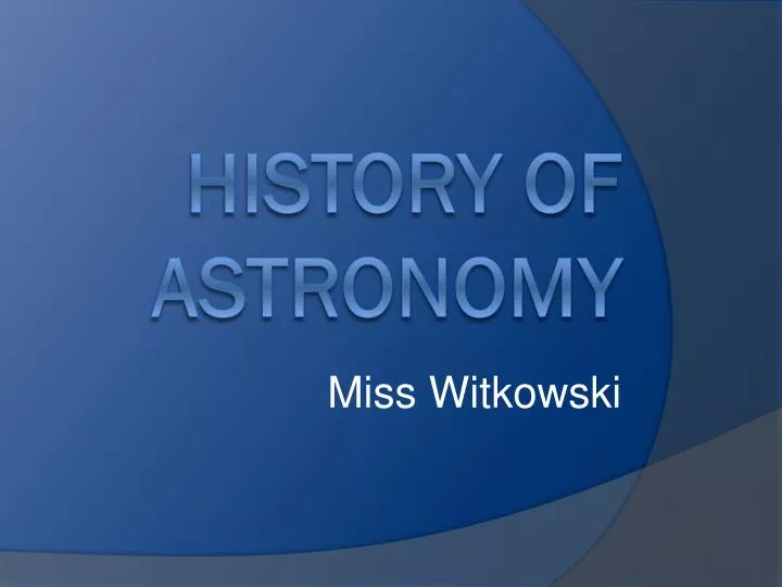 miss witkowski