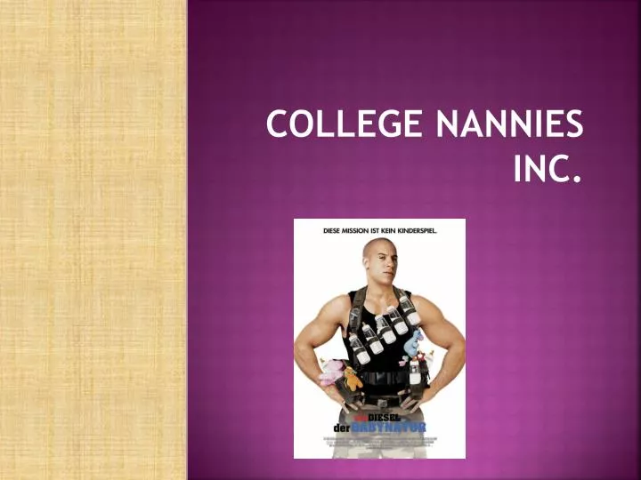college nannies inc