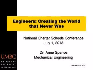Engineers: Creating the World that Never Was