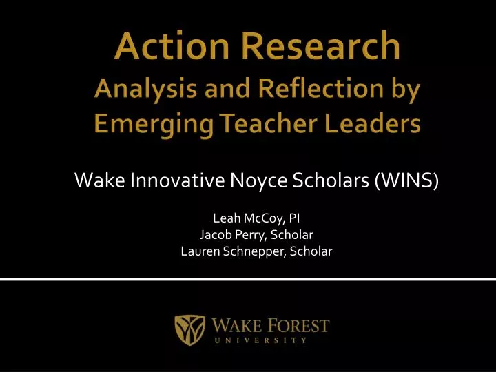 wake innovative noyce scholars wins leah mccoy pi jacob perry scholar lauren schnepper scholar
