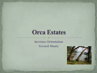 Orca Estates