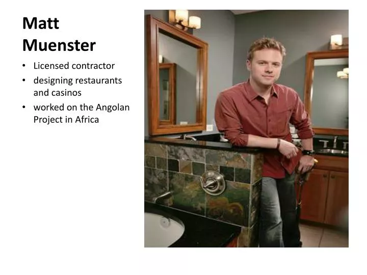 matt muenster