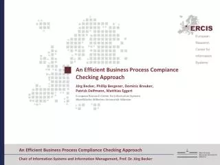 An Efficient Business Process Compiance Checking Approach
