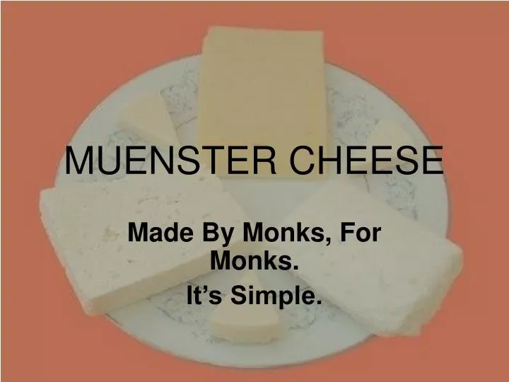 muenster cheese