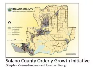 Solano County Orderly Growth Initiative