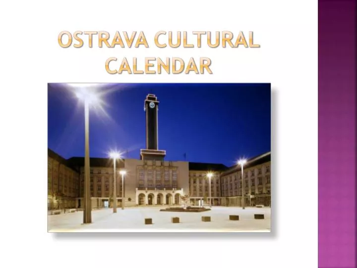 ostrava cultural calendar