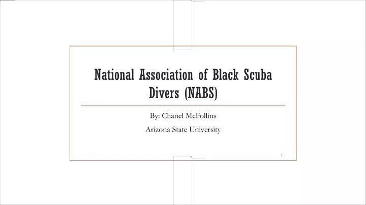 national association of black scuba divers nabs