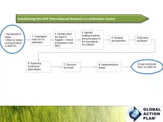 Establishing the GAP International Network Co-ordination Centre