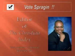 Vote Spragin !!