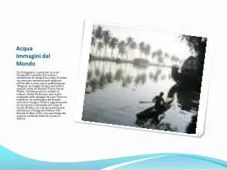 acqua immagini dal mondo