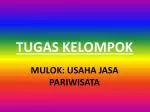 TUGAS KELOMPOK - slide 1