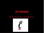 UC Football's Journey: A Legacy of Conference Titles and Historic Moments - slide 1