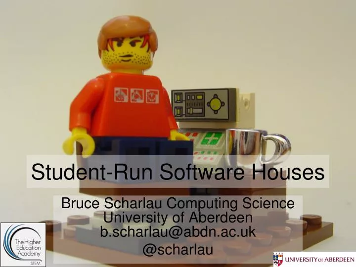 student run software houses