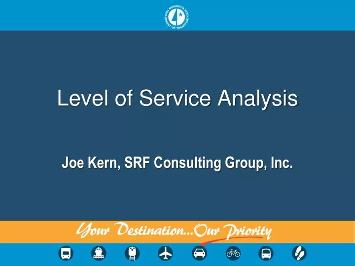 level of service analysis