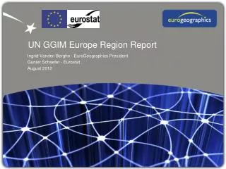 UN GGIM Europe Region R eport