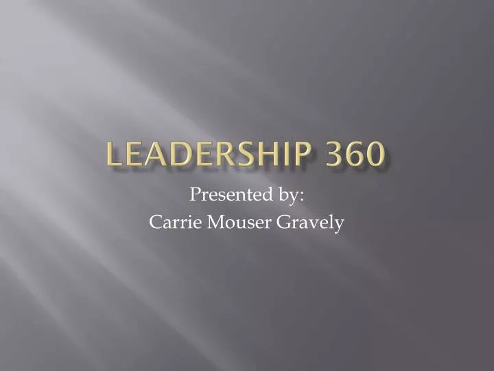 leadership 360