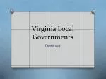 Virginia Local Governments