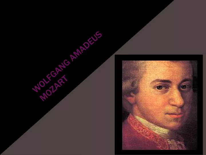 wolfgang amadeus mozart