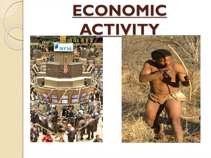 economic activity