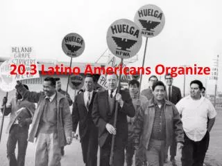 20.3 Latino Americans Organize