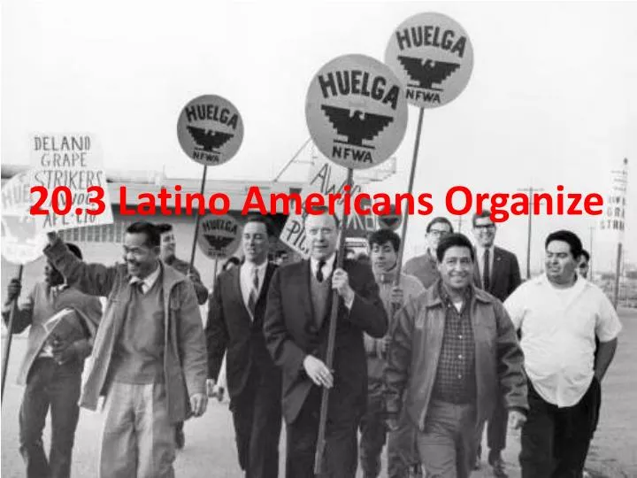 20 3 latino americans organize