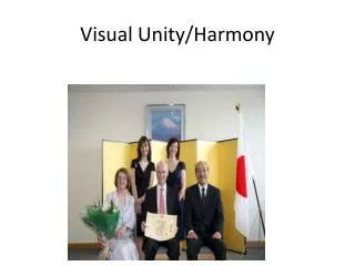 Visual Unity/Harmony