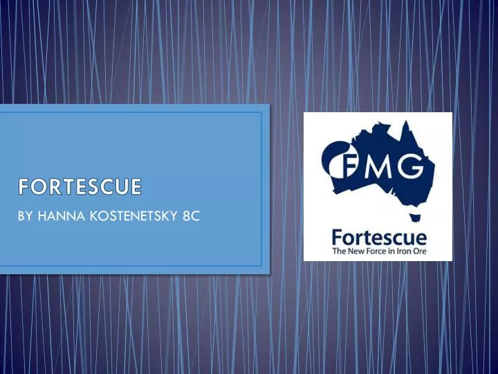 fortescue