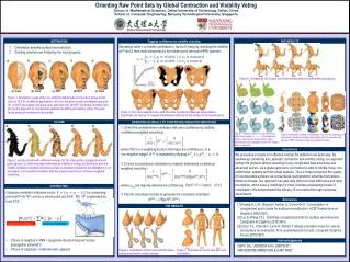 Orienting Raw Point Sets by Global Contraction and Visibility Voting