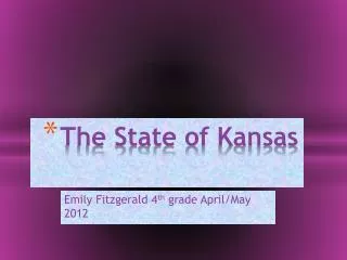 The State of Kansas