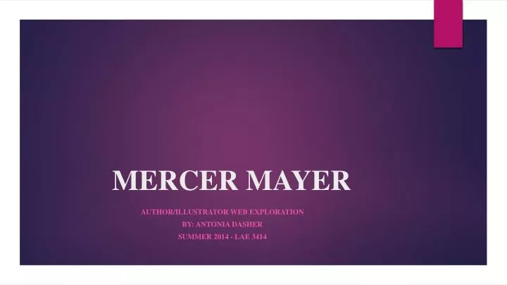 mercer mayer