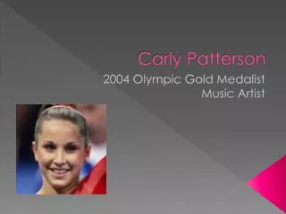 Carly Patterson