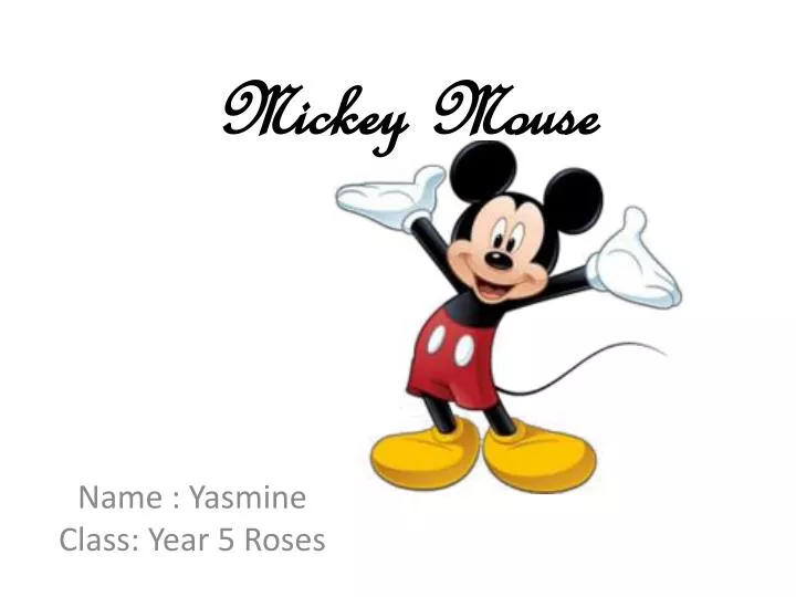 mickey mouse