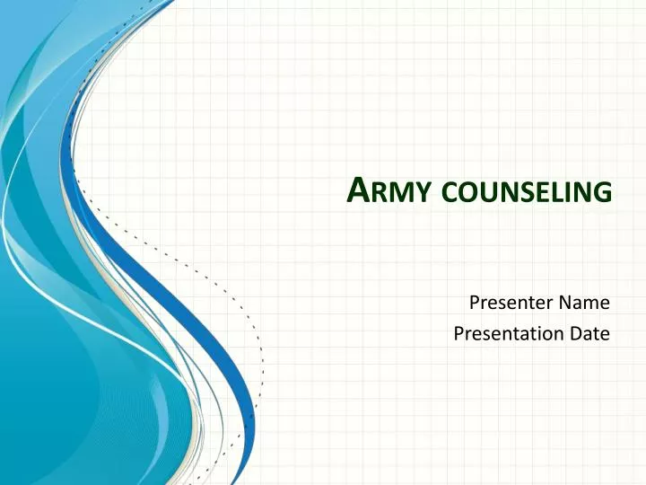 army counseling
