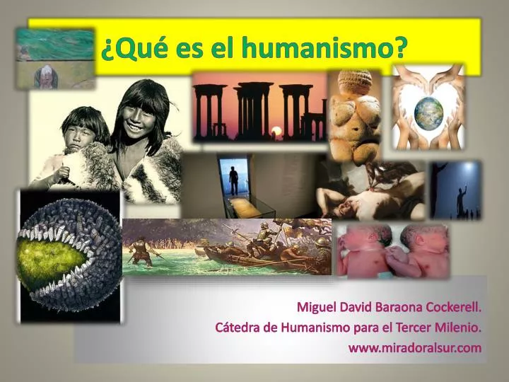 qu es el humanismo