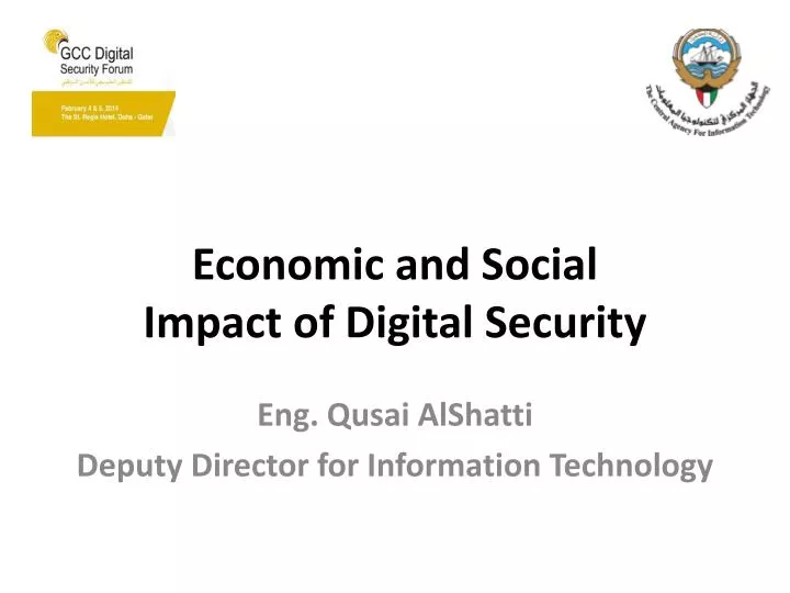 economic and social impact of digital security