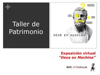 exposici n virtual deus ex machina