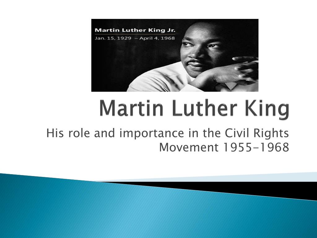 PPT - Martin Luther King PowerPoint Presentation, free download - ID ...