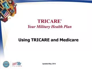 TRICARE Your Military Health Plan: Using TRICARE and Medicare