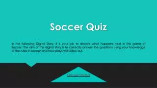 Soccer Quiz