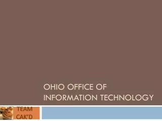 Ohio Office of Information Technology
